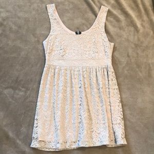 Lace mini dress